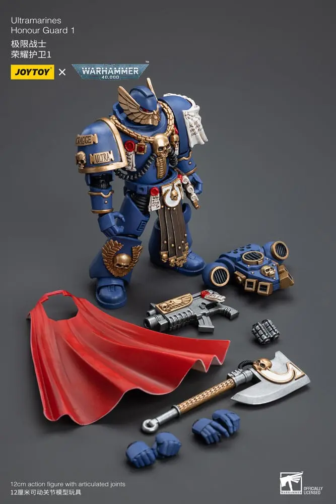 Warhammer 40k 1/18 Ultramarines Honour Guard 1 akciófigura 12 cm termékfotó