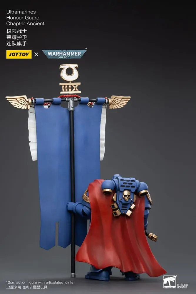 Warhammer 40k 1/18 Ultramarines Honour Guard Chapter Ancient akciófigura 12 cm termékfotó