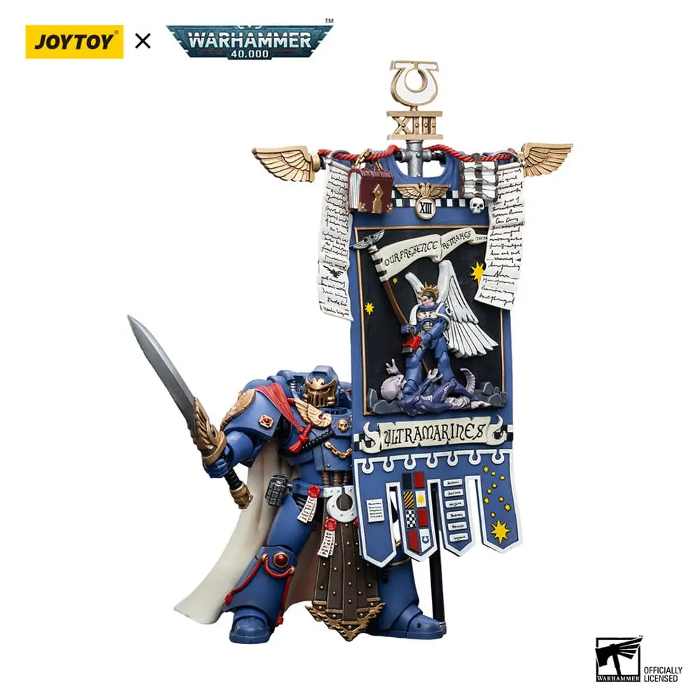 Warhammer 40k 1/18 Ultramarines Honour Guard Chapter Ancient akciófigura 12 cm termékfotó