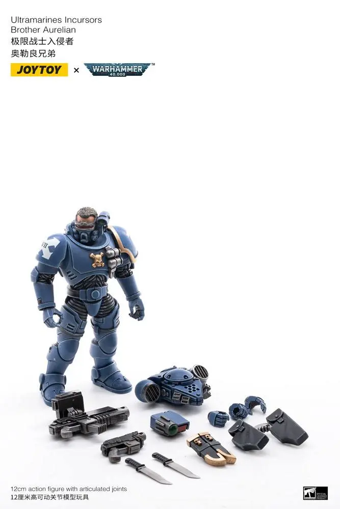 Warhammer 40k 1/18 Ultramarines Incursors akciófigura csomag 12 cm termékfotó