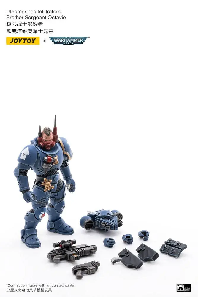 Warhammer 40k 1/18 Ultramarines Infiltrators akciófigura csomag 12 cm termékfotó