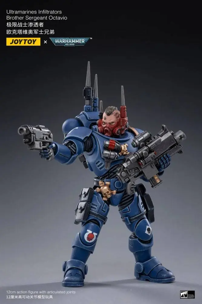 Warhammer 40k 1/18 Ultramarines Infiltrators akciófigura csomag 12 cm termékfotó