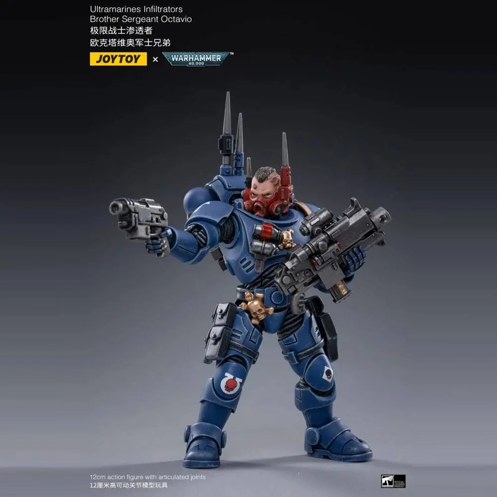 Warhammer 40k 1/18 Ultramarines Infiltrators akciófigura csomag 12 cm termékfotó