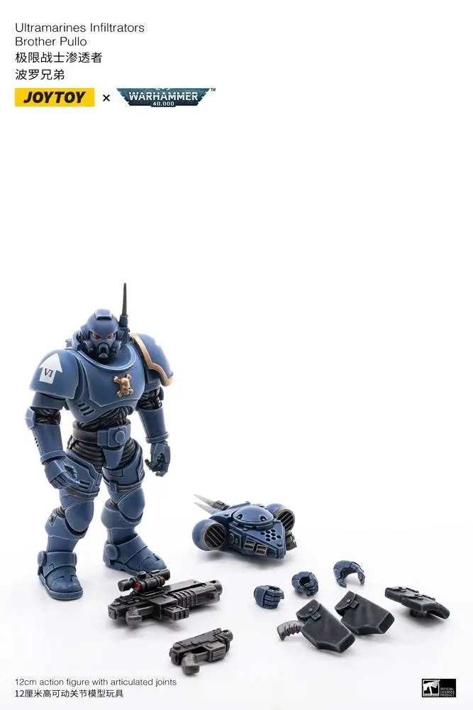 Warhammer 40k 1/18 Ultramarines Infiltrators akciófigura csomag 12 cm termékfotó