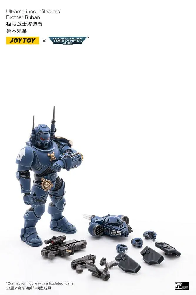 Warhammer 40k 1/18 Ultramarines Infiltrators akciófigura csomag 12 cm termékfotó