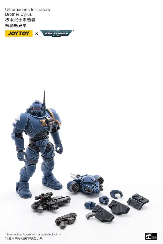 Warhammer 40k 1/18 Ultramarines Infiltrators akciófigura csomag 12 cm termékfotó
