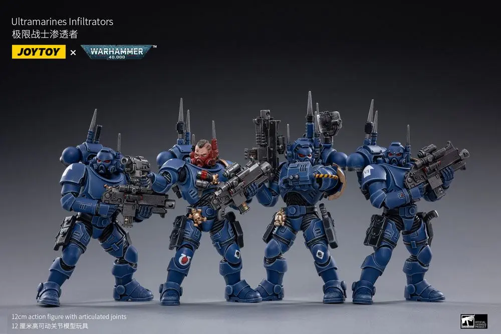 Warhammer 40k 1/18 Ultramarines Infiltrators akciófigura csomag 12 cm termékfotó