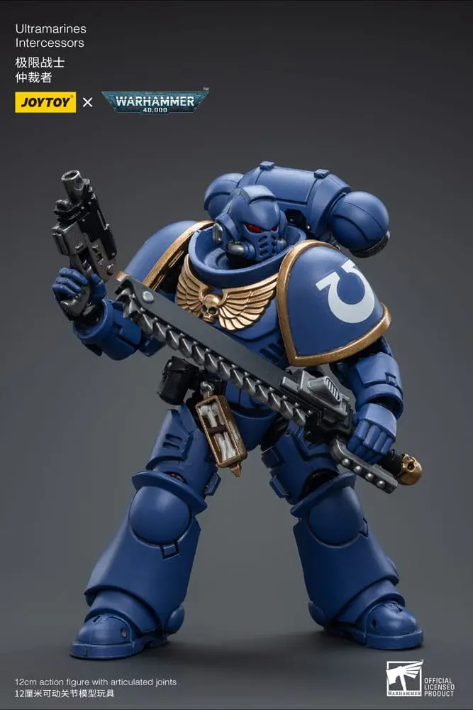 Warhammer 40k 1/18 Ultramarines Intercessors akciófigura 12 cm termékfotó