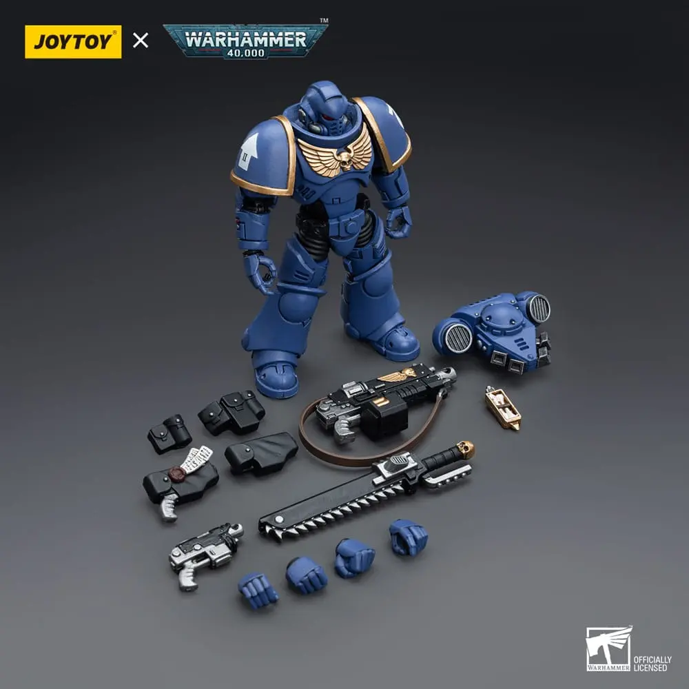 Warhammer 40k 1/18 Ultramarines Intercessors akciófigura 12 cm termékfotó