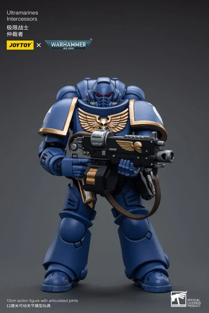 Warhammer 40k 1/18 Ultramarines Intercessors akciófigura 12 cm termékfotó