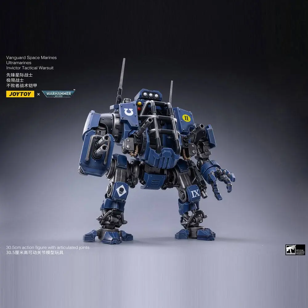 Warhammer 40k 1/18 Ultramarines Invictor Tactical Warsuit akciófigura 22 cm termékfotó