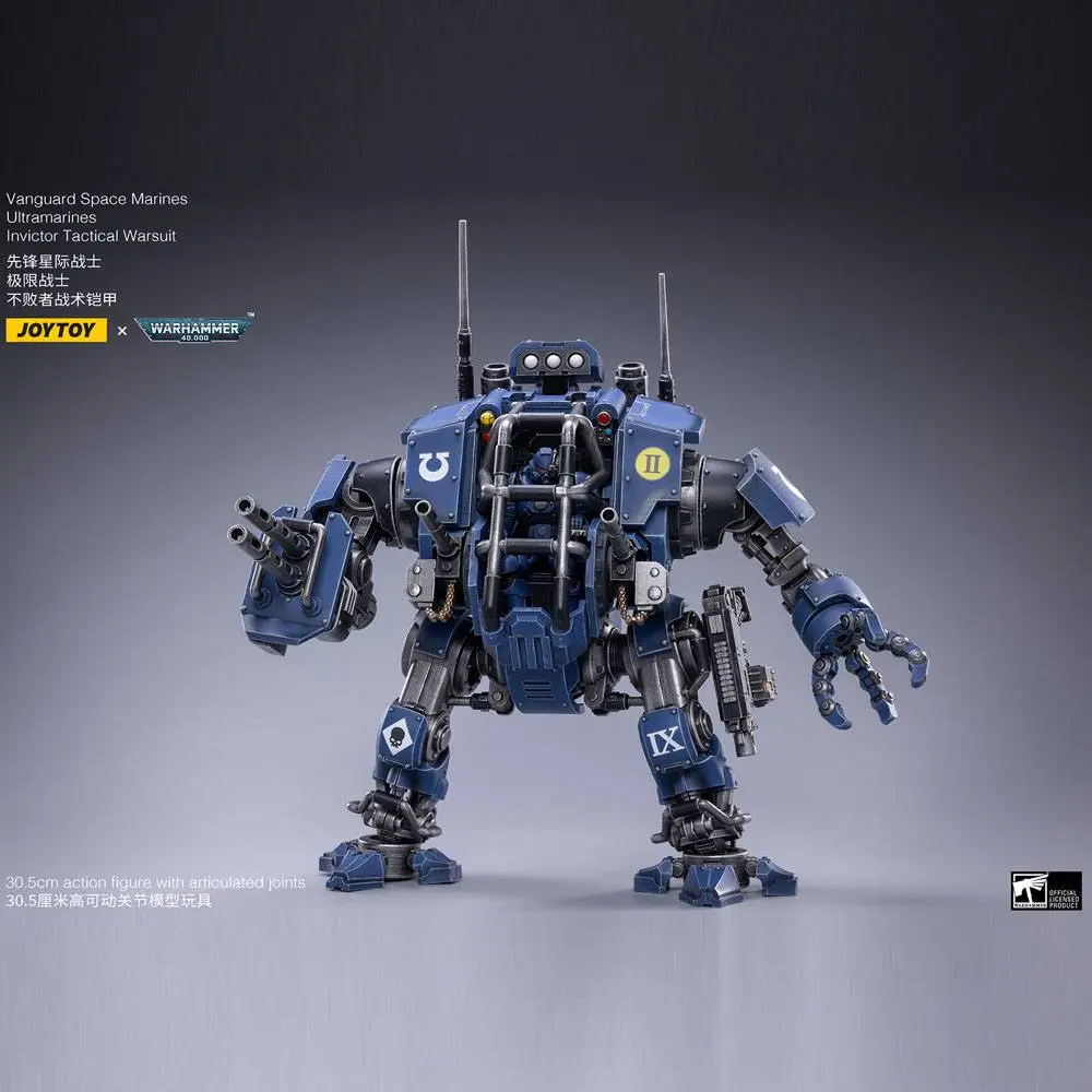 Warhammer 40k 1/18 Ultramarines Invictor Tactical Warsuit akciófigura 22 cm termékfotó