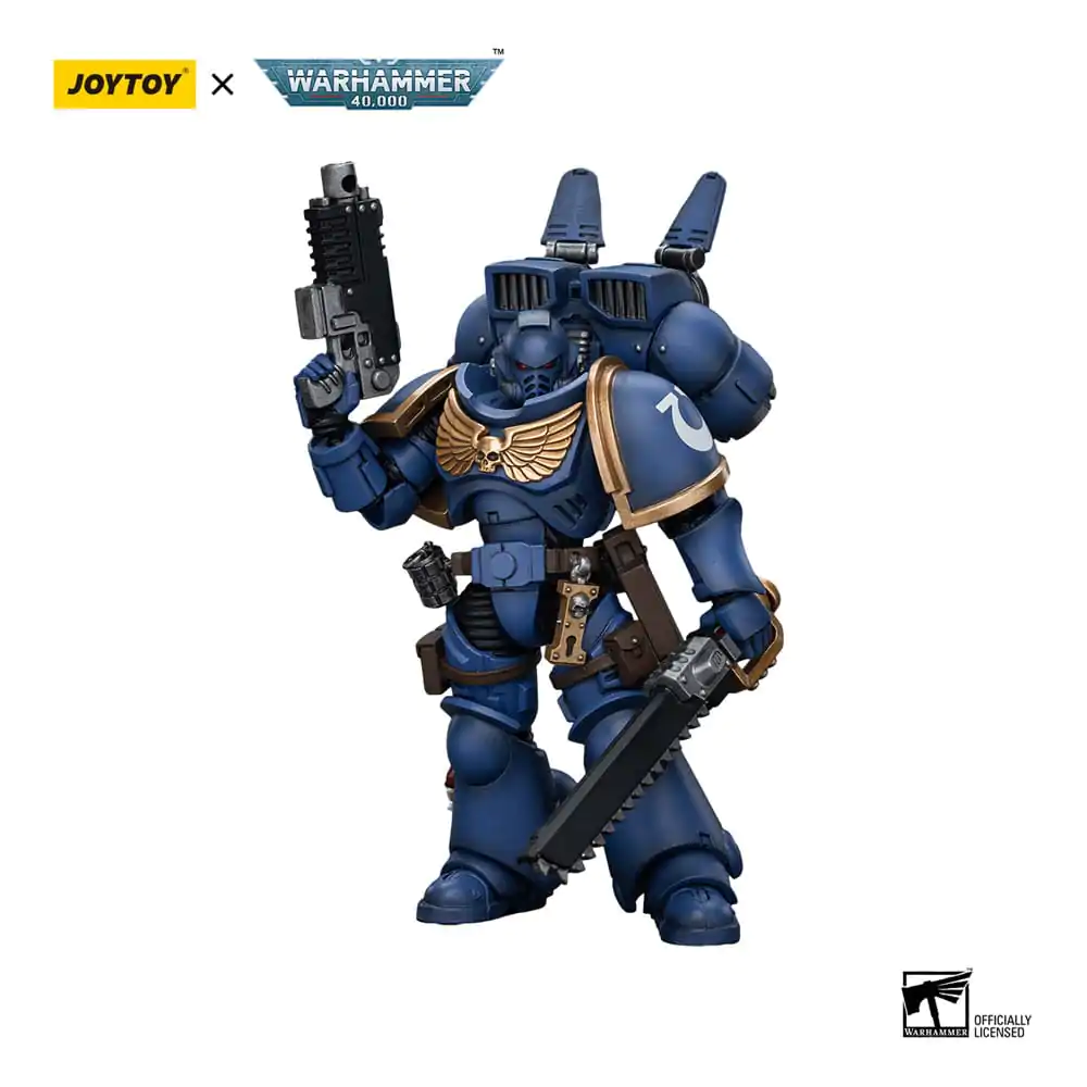 Warhammer 40k 1/18 Ultramarines Jump Pack Intercessors Intercessor 1 akciófigura 12 cm termékfotó