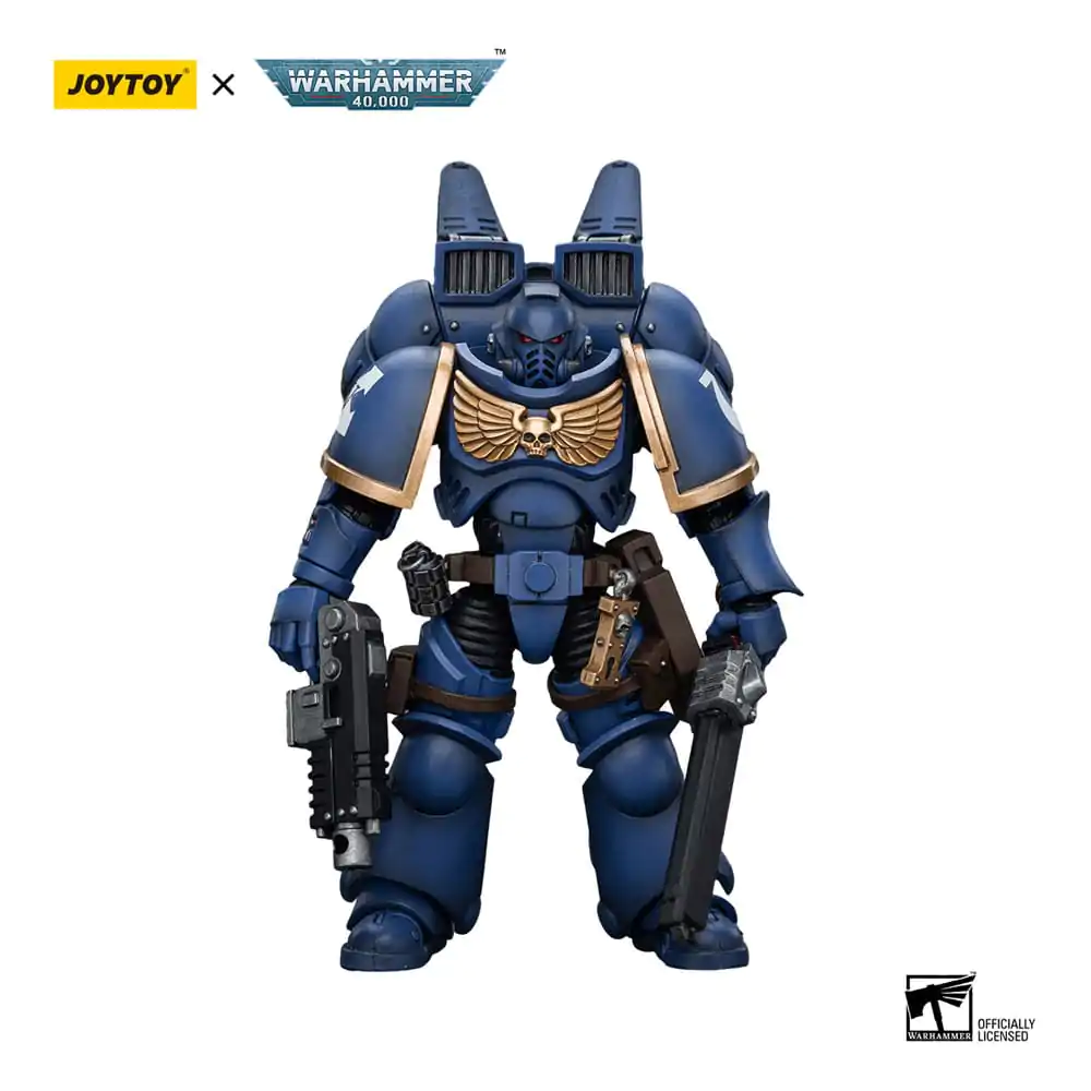 Warhammer 40k 1/18 Ultramarines Jump Pack Intercessors Intercessor 1 akciófigura 12 cm termékfotó