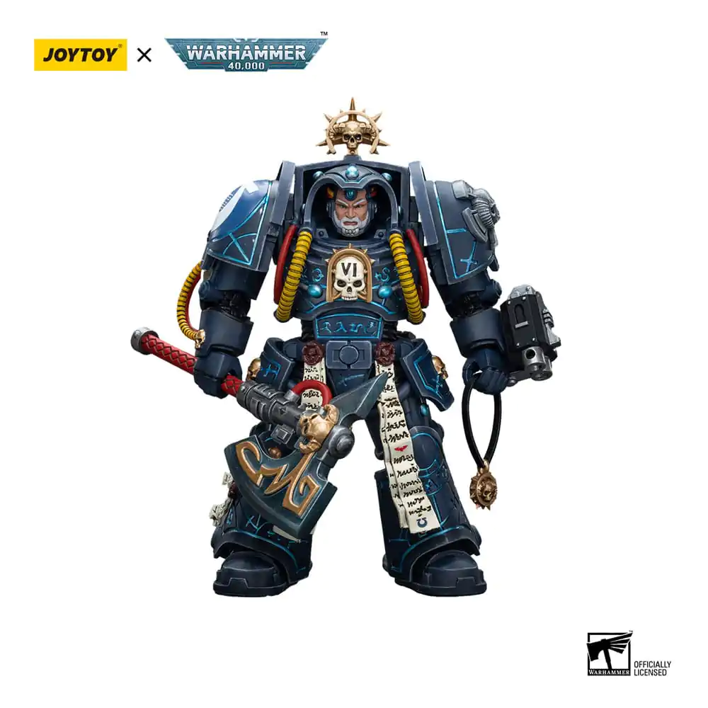 Warhammer 40k 1/18 Ultramarines Librarian in Terminator Armour akciófigura 12 cm termékfotó