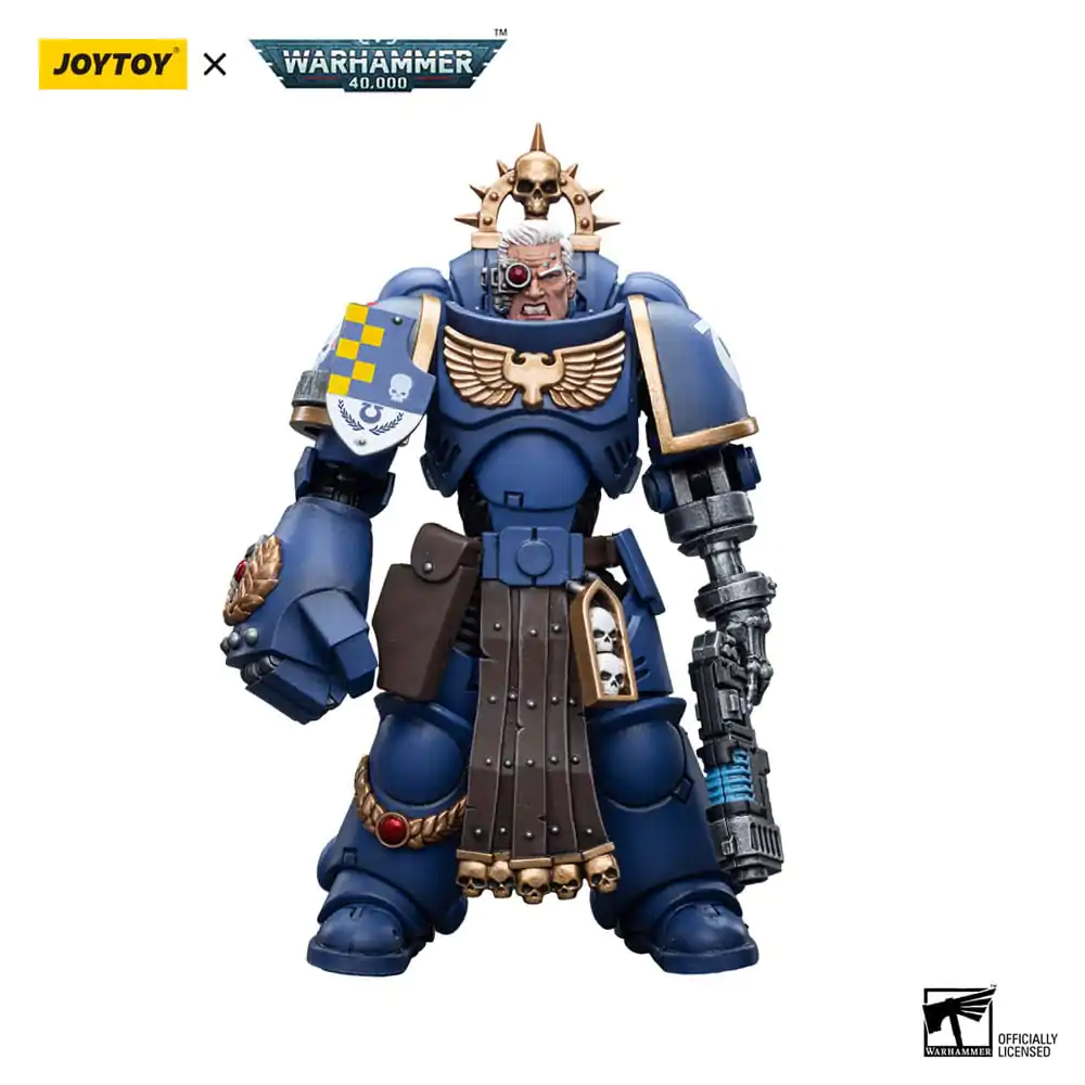 Warhammer 40k 1/18 Ultramarines Lieutenant with Power Fist akciófigura 12 cm termékfotó