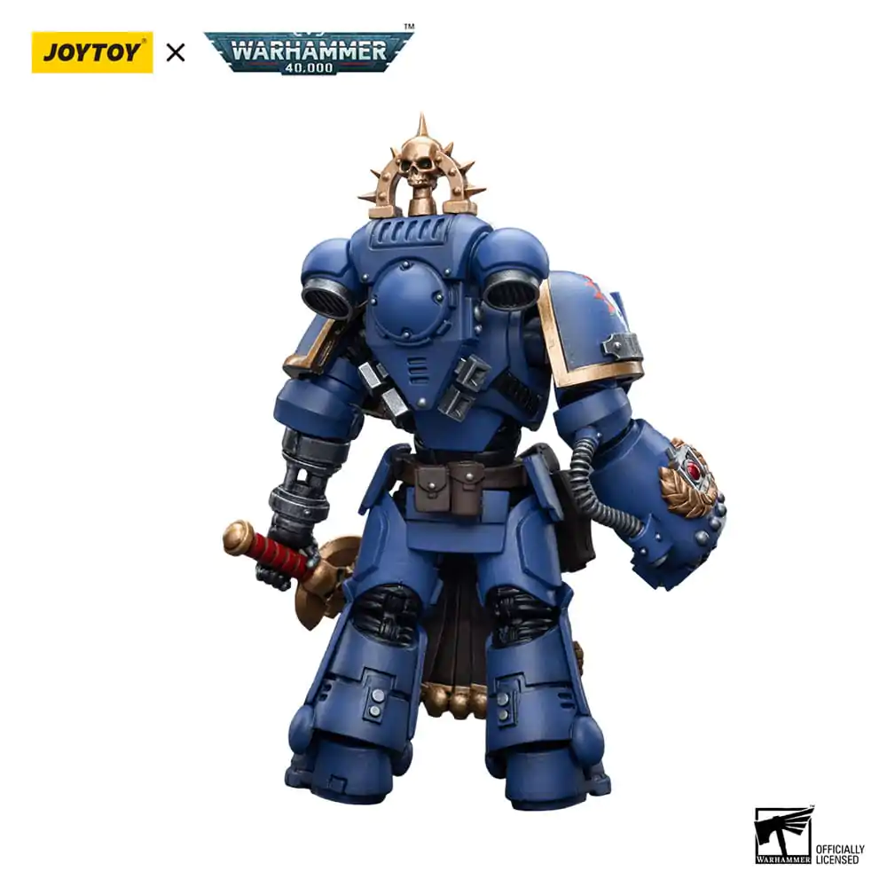 Warhammer 40k 1/18 Ultramarines Lieutenant with Power Fist akciófigura 12 cm termékfotó