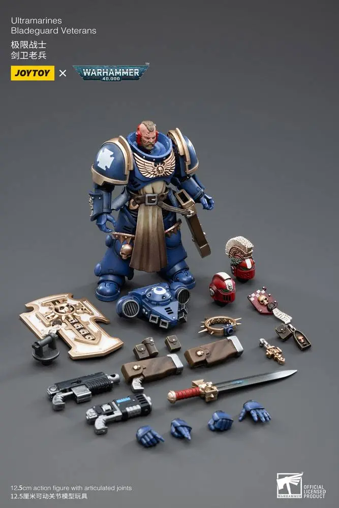 Warhammer 40k 1/18 Ultramarines Pengeguard Veteran akciófigura 12 cm termékfotó