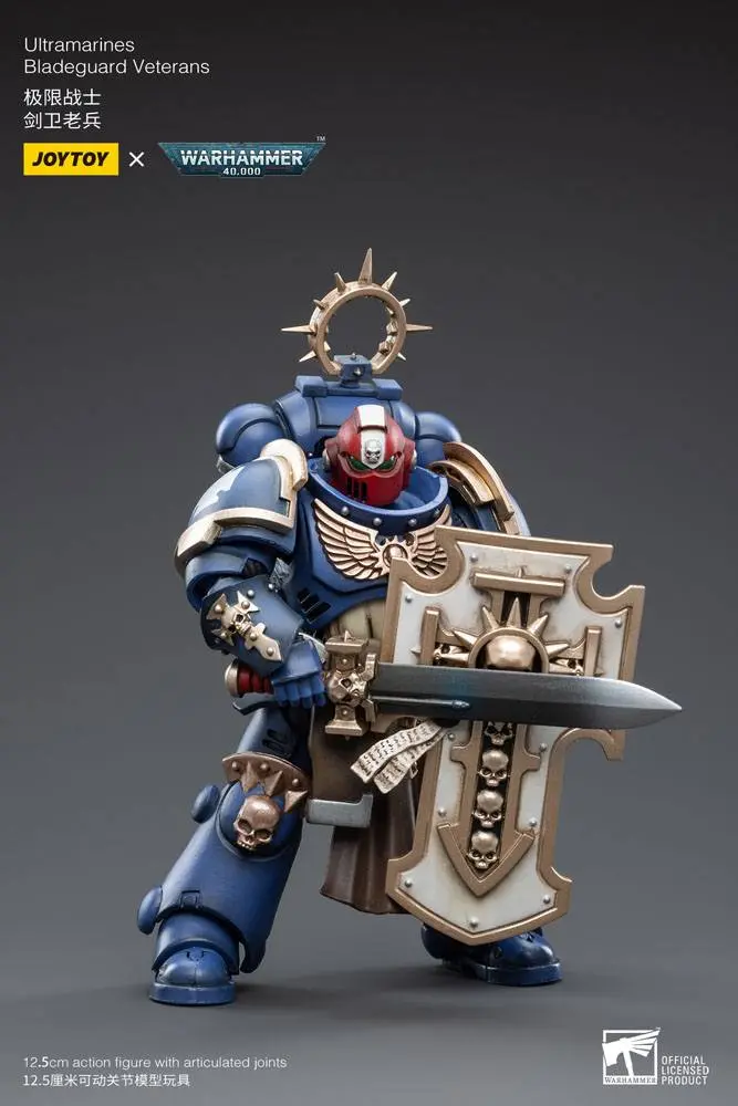 Warhammer 40k 1/18 Ultramarines Pengeguard Veteran akciófigura 12 cm termékfotó