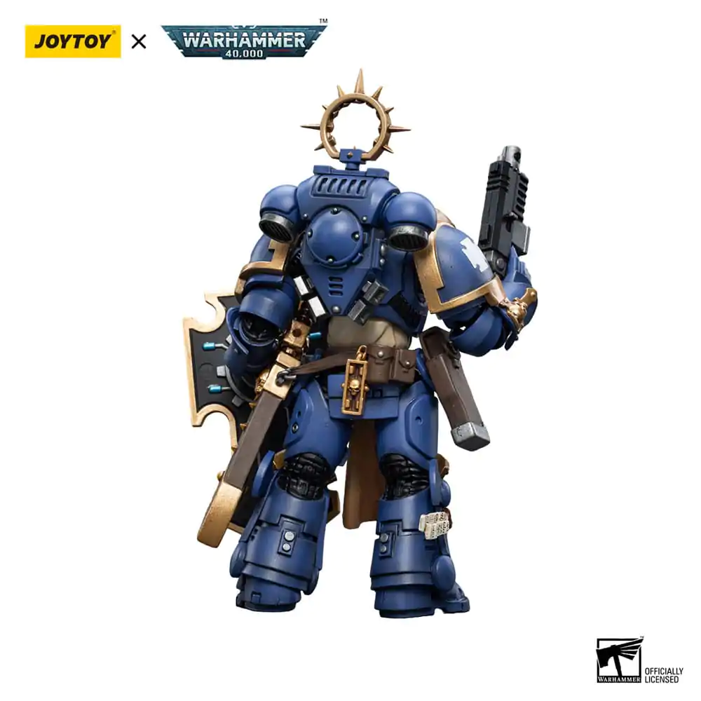Warhammer 40k 1/18 Ultramarines Bladeguard Veteran Brother Sergeant Proximo akciófigura 12 cm termékfotó