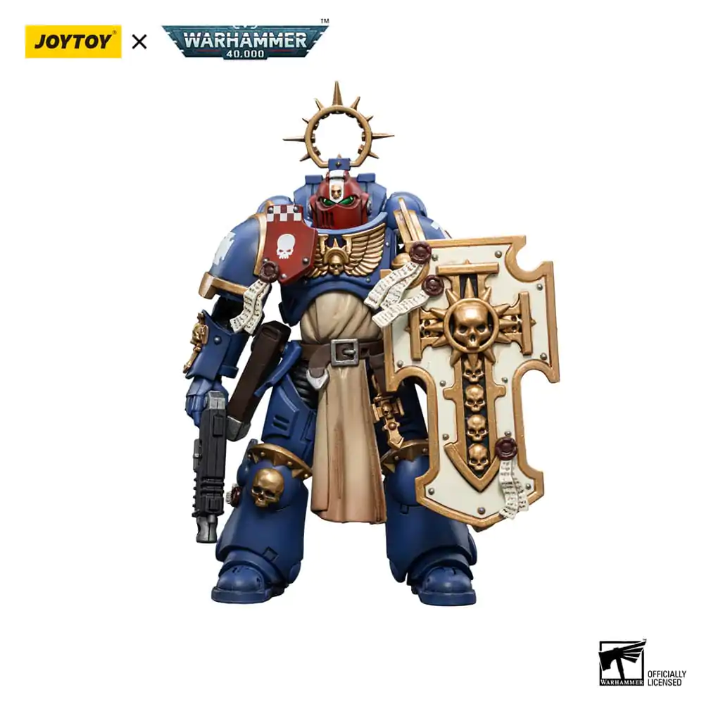 Warhammer 40k 1/18 Ultramarines Bladeguard Veteran Brother Sergeant Proximo akciófigura 12 cm termékfotó
