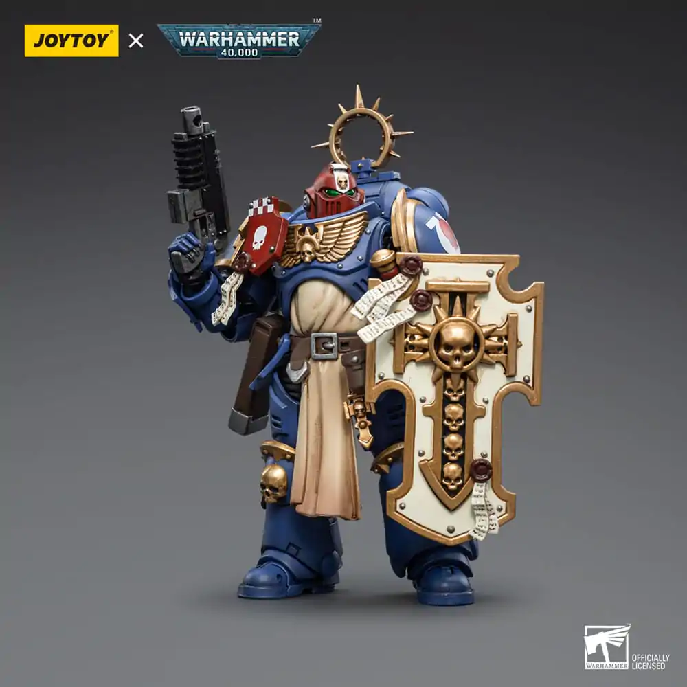 Warhammer 40k 1/18 Ultramarines Bladeguard Veteran Brother Sergeant Proximo akciófigura 12 cm termékfotó