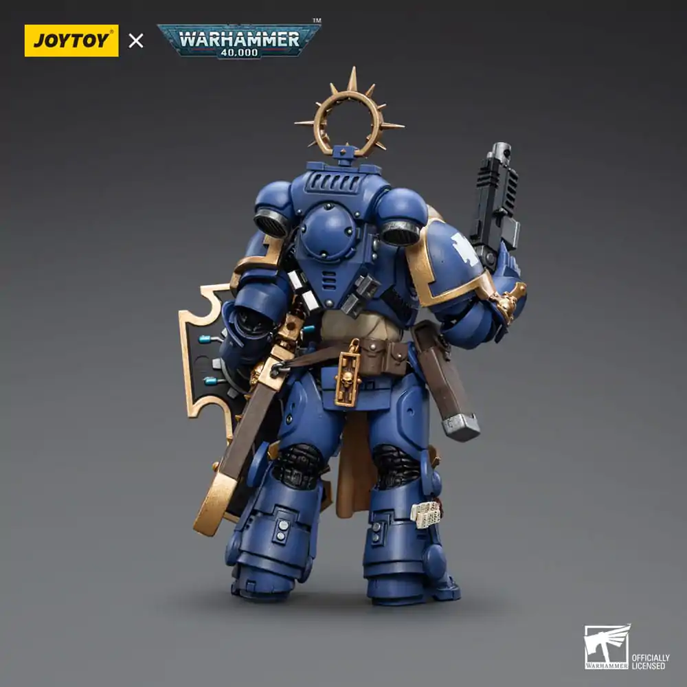 Warhammer 40k 1/18 Ultramarines Bladeguard Veteran Brother Sergeant Proximo akciófigura 12 cm termékfotó