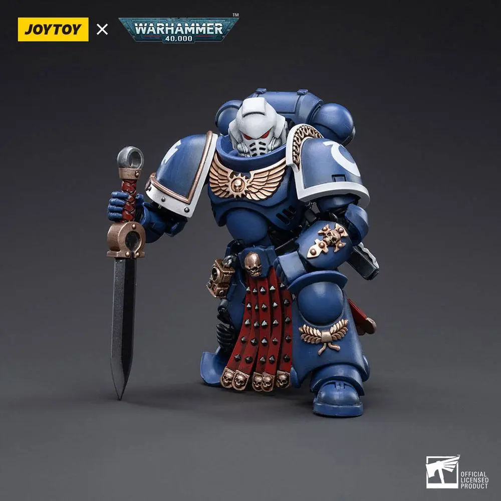 Warhammer 40k 1/18 Ultramarines Primaris Assault Veteran Intercessor akciófigura 12 cm termékfotó