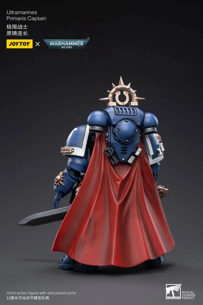 Warhammer 40k 1/18 Ultramarines Primaris Captain akciófigura 12 cm termékfotó