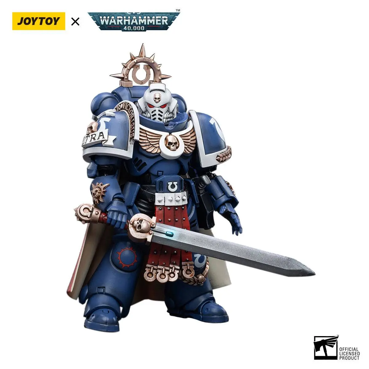 Warhammer 40k 1/18 Ultramarines Primaris Captain akciófigura 12 cm termékfotó