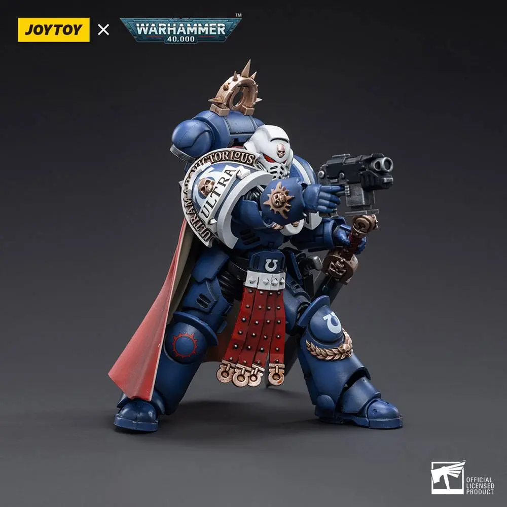 Warhammer 40k 1/18 Ultramarines Primaris Captain akciófigura 12 cm termékfotó