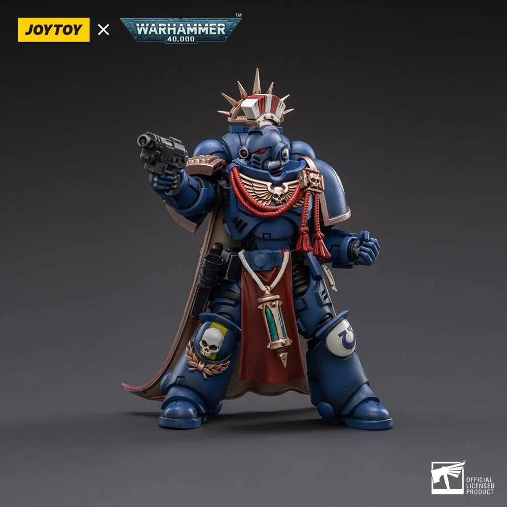 Warhammer 40k 1/18 Ultramarines Primaris Captain Sidonicus akciófigura 12 cm termékfotó