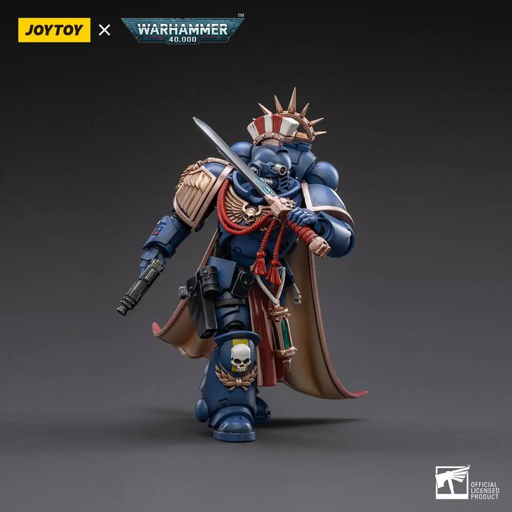 Warhammer 40k 1/18 Ultramarines Primaris Captain Sidonicus akciófigura 12 cm termékfotó
