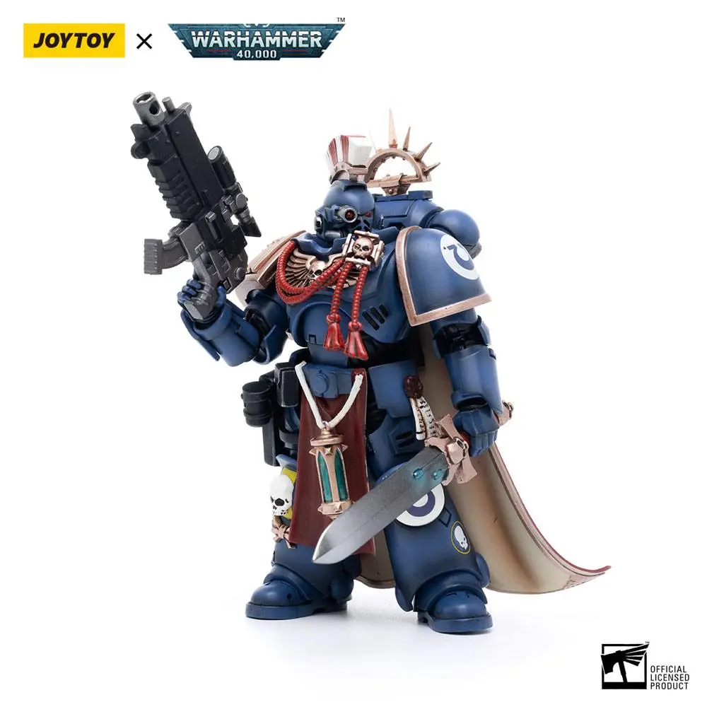 Warhammer 40k 1/18 Ultramarines Primaris Captain Sidonicus akciófigura 12 cm termékfotó
