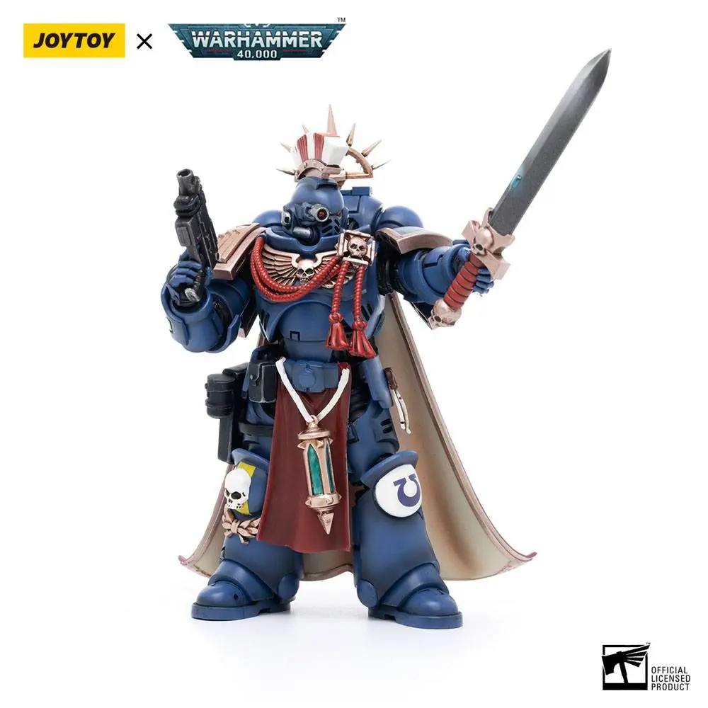 Warhammer 40k 1/18 Ultramarines Primaris Captain Sidonicus akciófigura 12 cm termékfotó