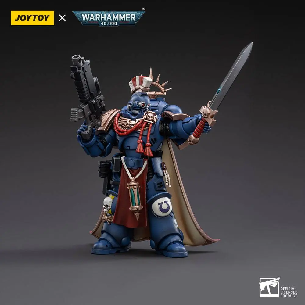 Warhammer 40k 1/18 Ultramarines Primaris Captain Sidonicus akciófigura 12 cm termékfotó