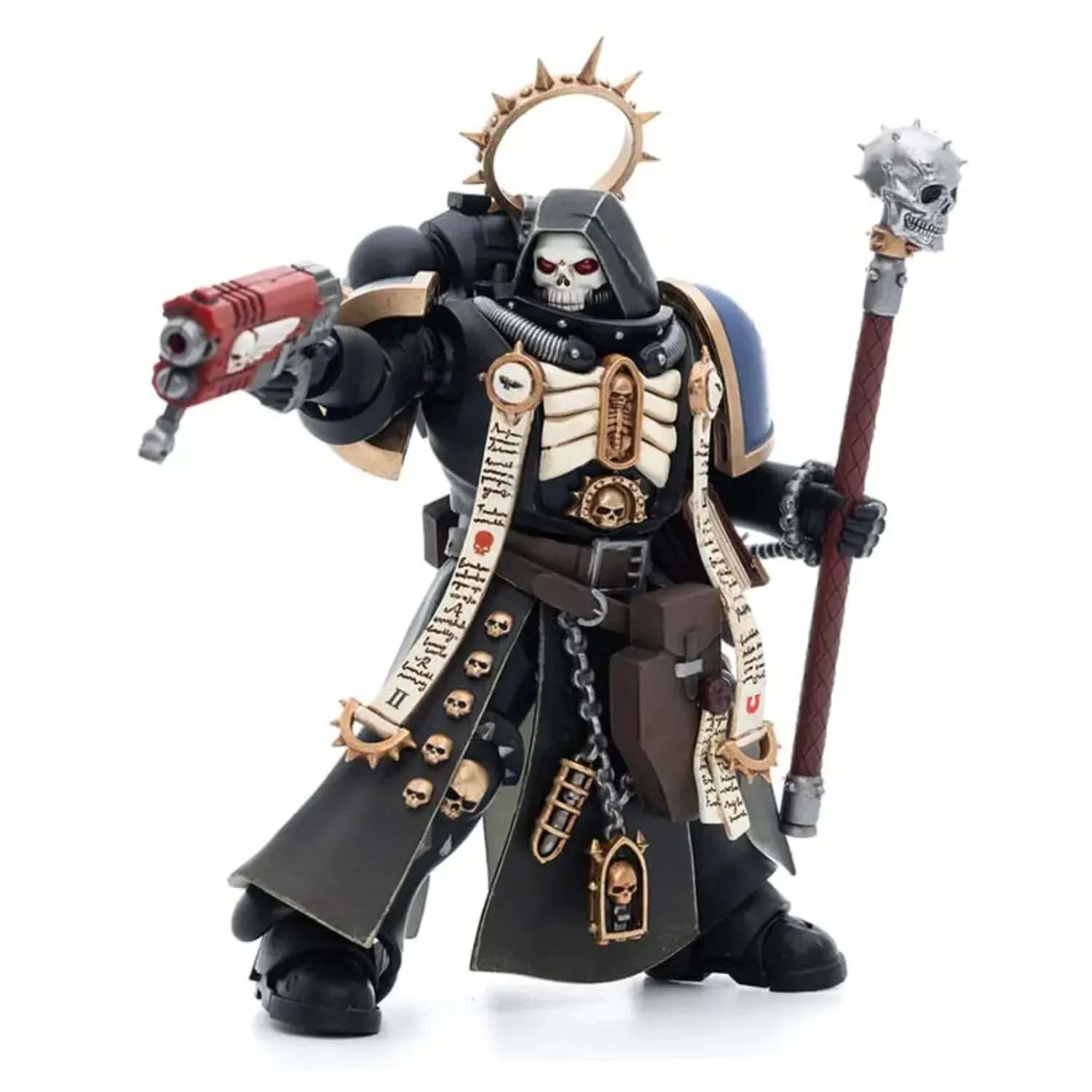 Warhammer 40k 1/18 Ultramarines Primaris Chaplain Brother Varus akciófigura 12 cm termékfotó
