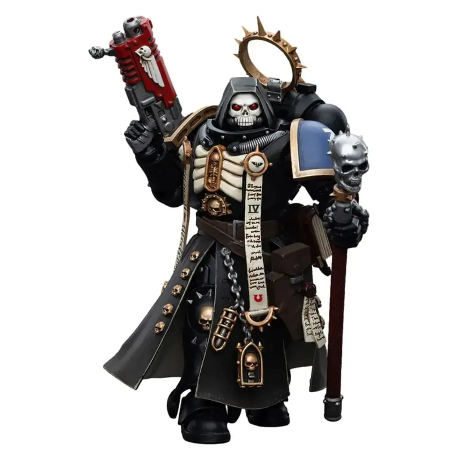 Warhammer 40k 1/18 Ultramarines Primaris Chaplain Brother Varus akciófigura 12 cm termékfotó
