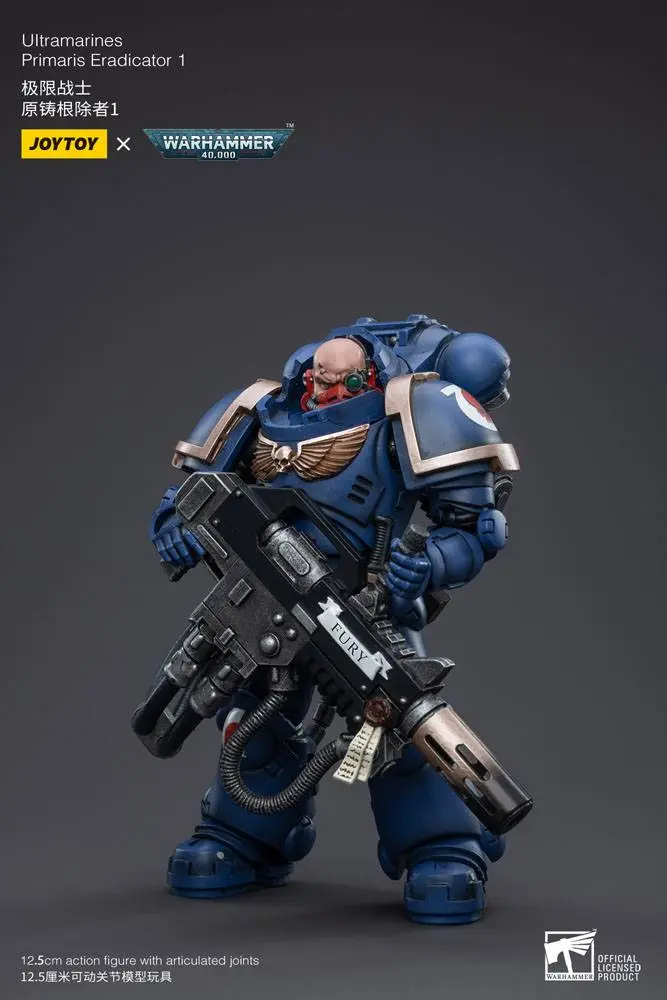 Warhammer 40k 1/18 Ultramarines Primaris Eradicator 1 akciófigura 12 cm termékfotó