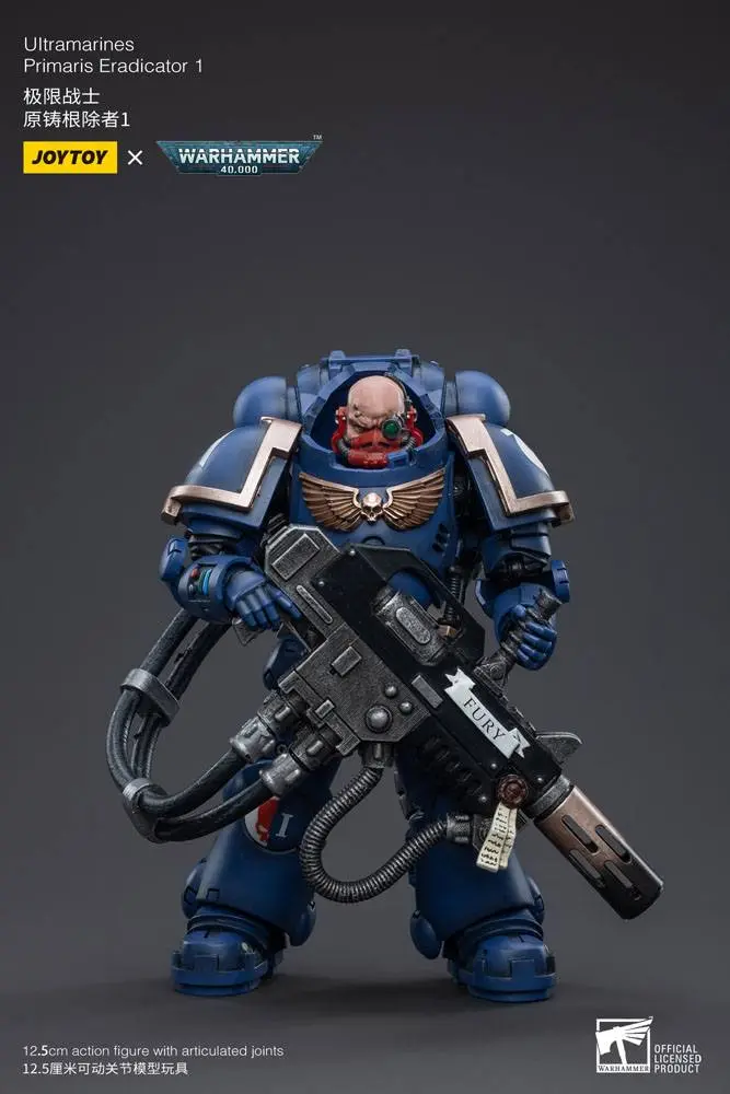 Warhammer 40k 1/18 Ultramarines Primaris Eradicator 1 akciófigura 12 cm termékfotó