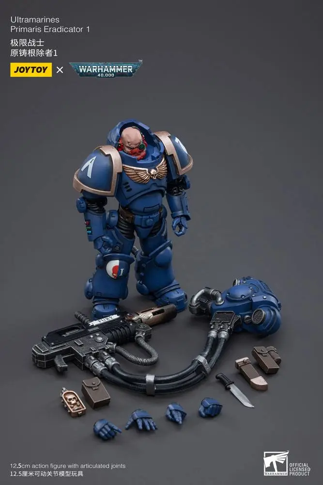 Warhammer 40k 1/18 Ultramarines Primaris Eradicator 1 akciófigura 12 cm termékfotó