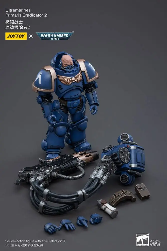 Warhammer 40k 1/18 Ultramarines Primaris Eradicator 2 akciófigura 12 cm termékfotó