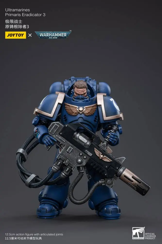Warhammer 40k 1/18 Ultramarines Primaris Eradicator 3 akciófigura 12 cm termékfotó