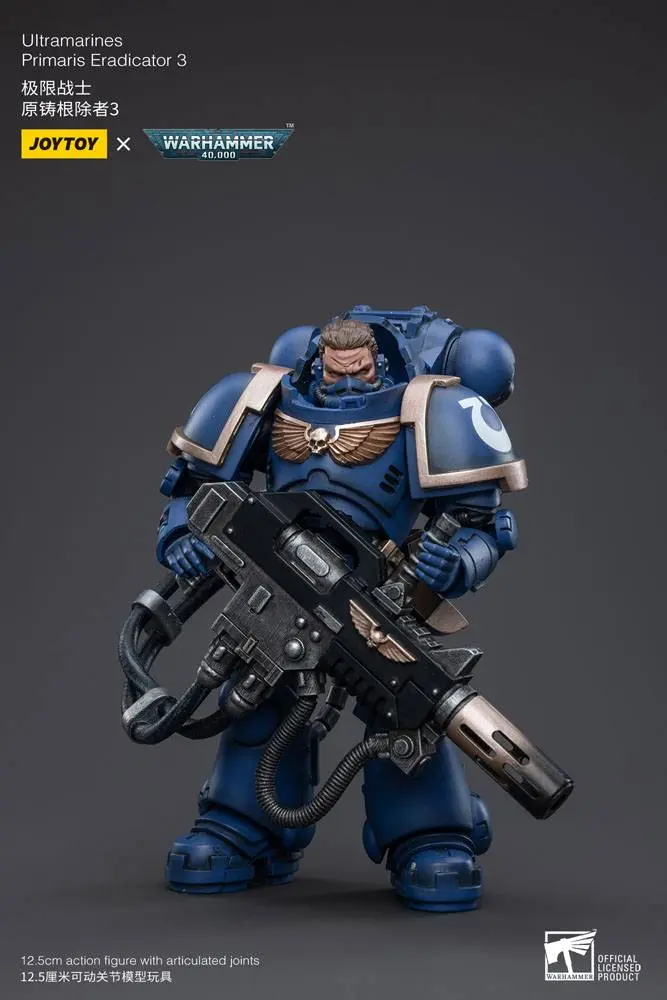 Warhammer 40k 1/18 Ultramarines Primaris Eradicator 3 akciófigura 12 cm termékfotó