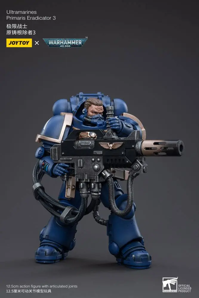 Warhammer 40k 1/18 Ultramarines Primaris Eradicator 3 akciófigura 12 cm termékfotó