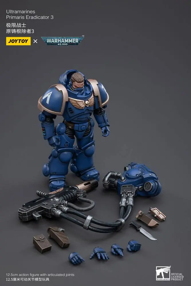 Warhammer 40k 1/18 Ultramarines Primaris Eradicator 3 akciófigura 12 cm termékfotó
