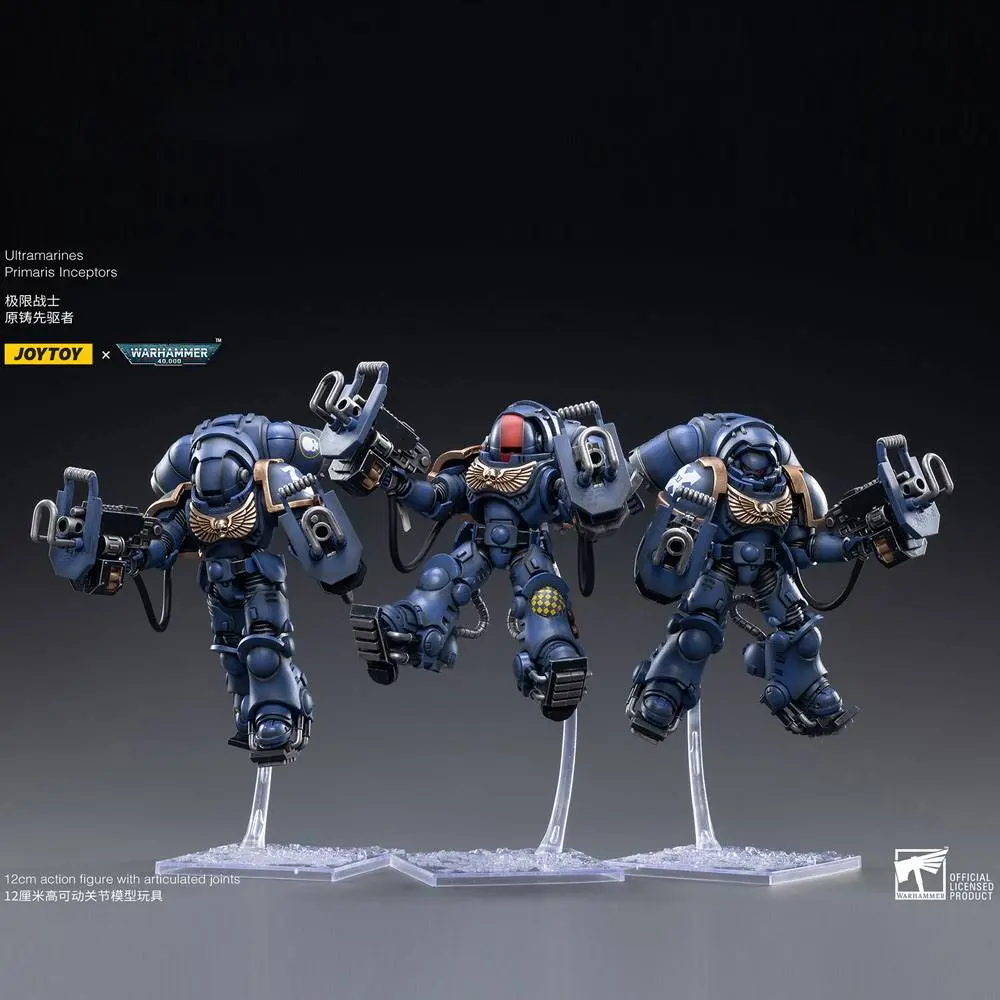 Warhammer 40k 1/18 Ultramarines Primaris Inceptors akciófigura csomag 12 cm termékfotó