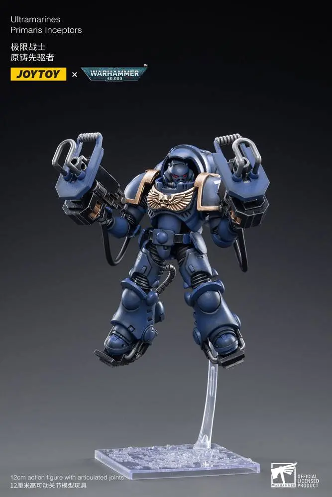 Warhammer 40k 1/18 Ultramarines Primaris Inceptors akciófigura csomag 12 cm termékfotó