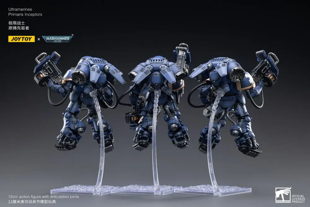 Warhammer 40k 1/18 Ultramarines Primaris Inceptors akciófigura csomag 12 cm termékfotó