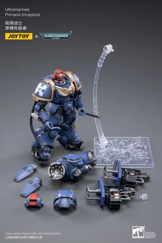 Warhammer 40k 1/18 Ultramarines Primaris Inceptors akciófigura csomag 12 cm termékfotó
